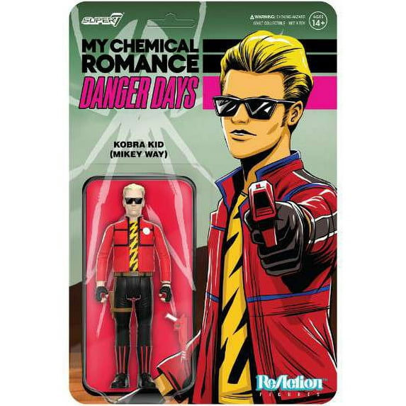 Super7 My Chemical Romance Danger Days Kobra Kid ReAction Figure 3.75 inch
