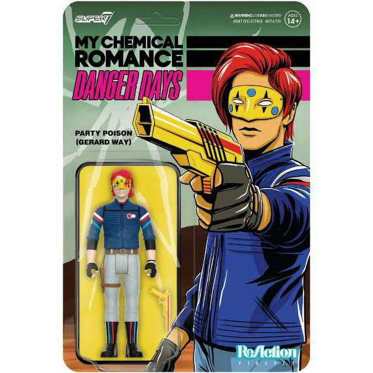 Super7 My Chemical Romance Danger Days Party Poison ReAction