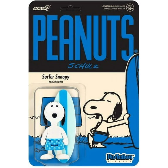 Super7 - Peanuts ReAction Figure Wave 5 - Surfer Snoopy, Super7, Gifts