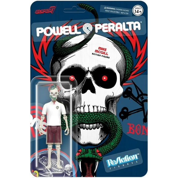 Super7 - Powell-Peralta - ReAction Wv5 - Mike McGill (Mt. Trashmore '85)