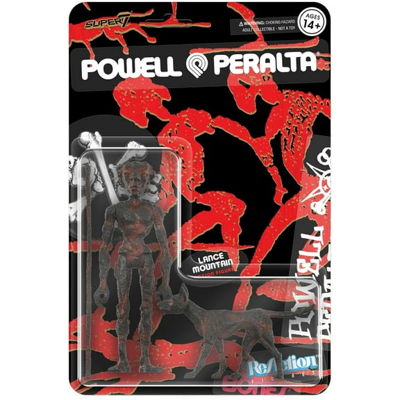 Super7 - Powell-Peralta - Reaction Figure Wv3 - Lance Mountain (Lava Rock)