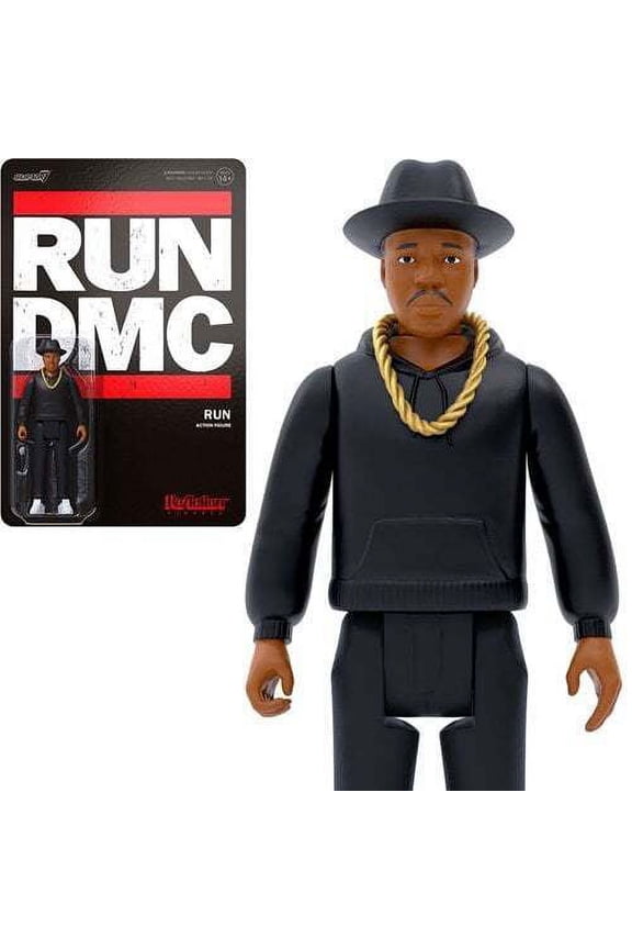 RUN DMC Joseph "Run" Simmons Reaction Figure 3.75 inch