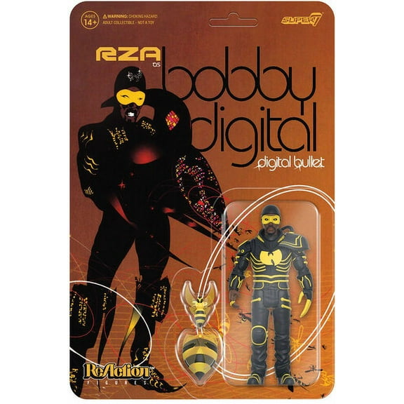 Super7 - RZA ReAction Wave 2 - Bobby Digital (Digital Bullet), Super7, Gifts