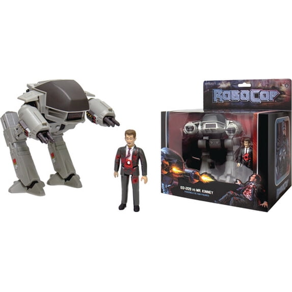 Super7 - Robocop ReAction Figure - 2-Pack (ED-209 And Mr. Kinney), Super7, Gifts