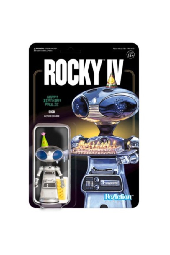 Rocky 4 Reaction Figures - Paulies Robot Action Figure (3.75")
