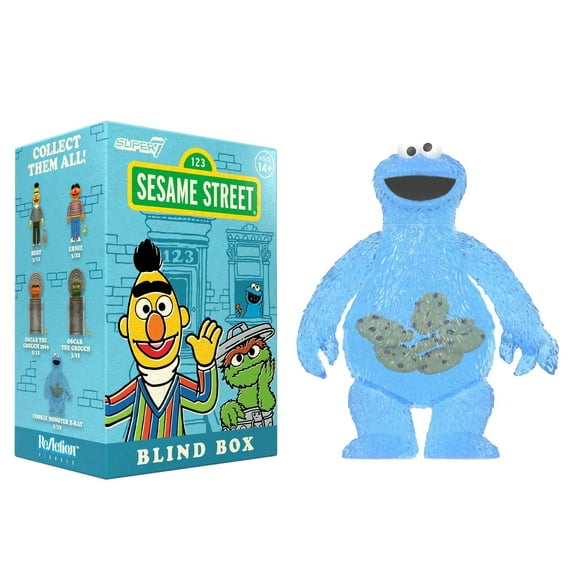 Super7 Sesame Street Blind Box Reaction Action Figure