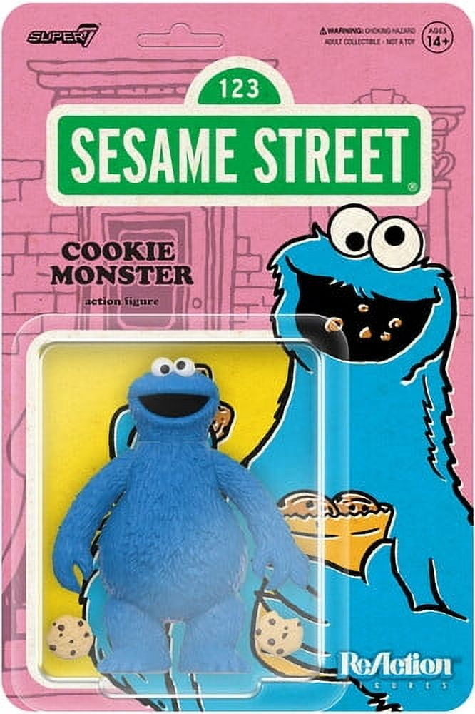 Super7 - Sesame Street - ReAction Figures Wv2 - Cookie Monster