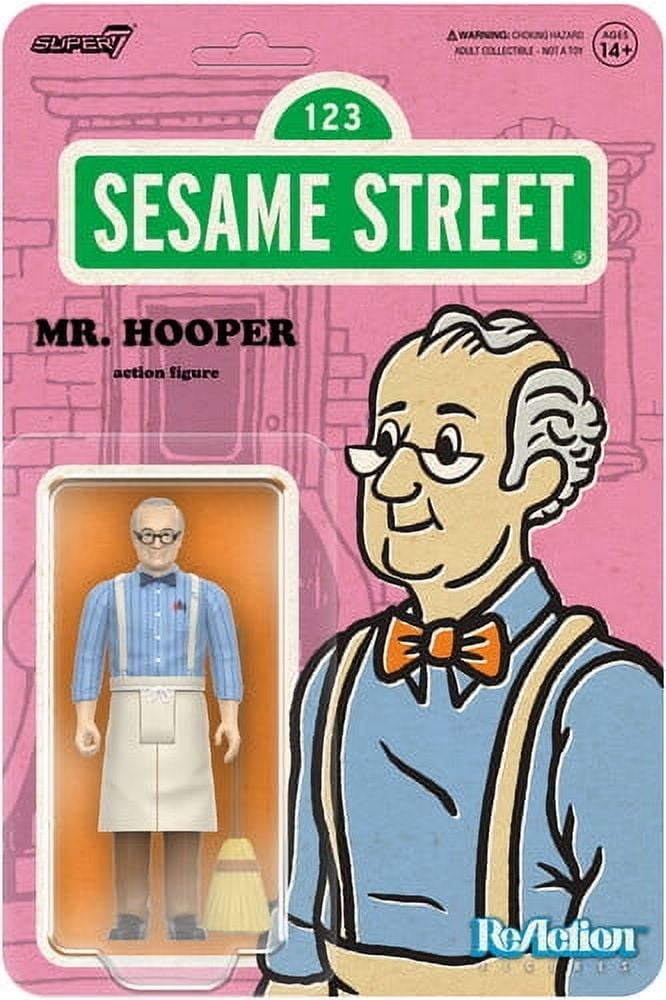 Super7 - Sesame Street - ReAction Figures Wv3 - Mr. Hooper, Super7, Gifts