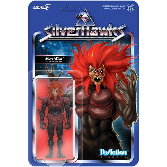 Super7 - Silverhawks - ReAction Figures Wv1 - Mon*Star (Pre-Transformation)