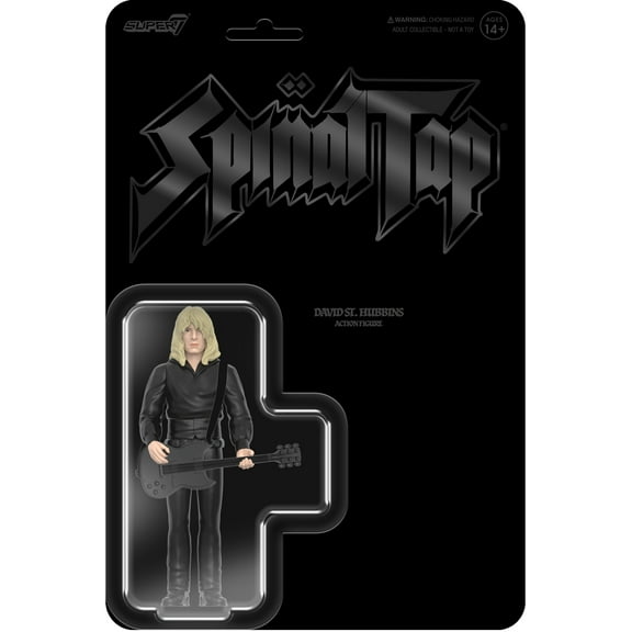 Super7 - Spinal Tap - ReAction Figures Wv2 - David St. Hubbins (None More Black)