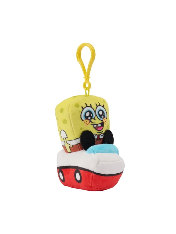 Spongebob Squarepants Collectible Super Duper Plush Keychain Figure