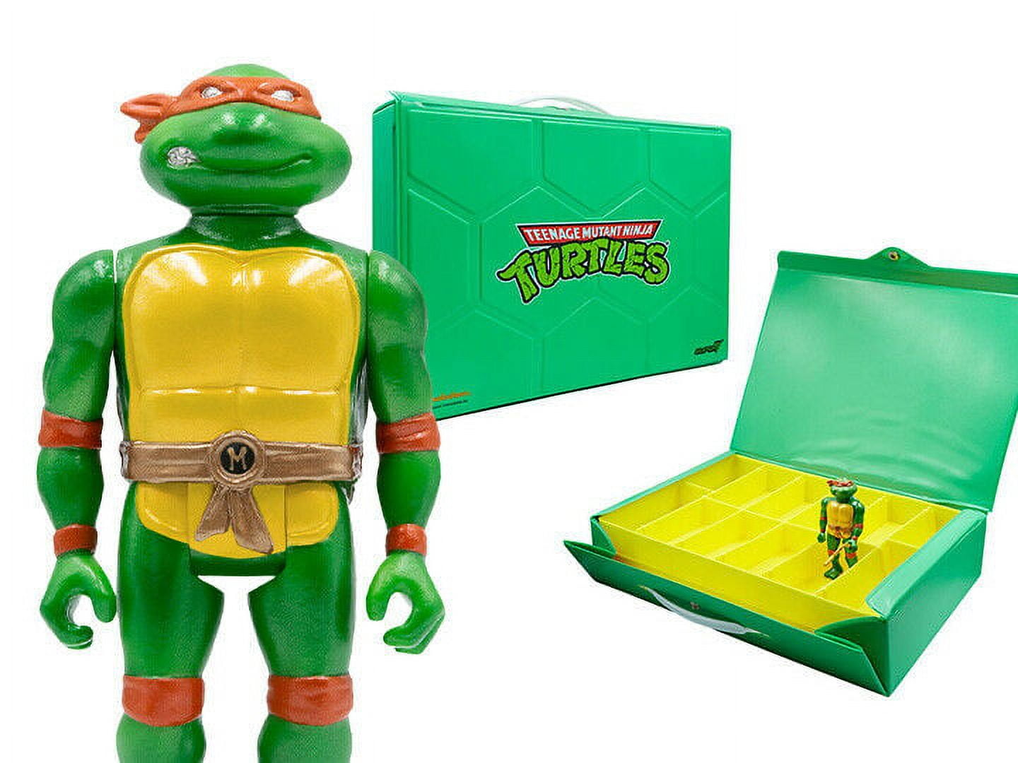 Super7 ReAction Figures Teenage Mutant Ninja Turtles Holiday Bundle  Exclusive 