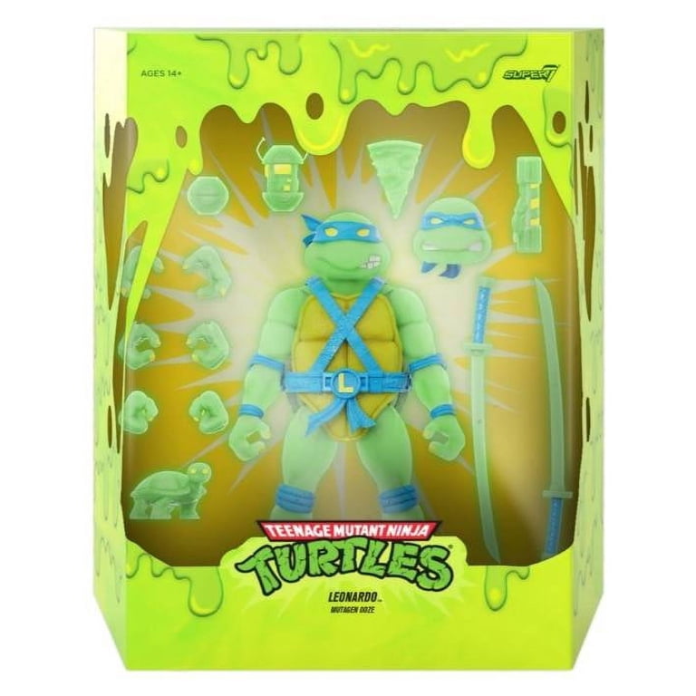 Super7 Collectible Teen Leonardo Action Figure, Teenage Mutant