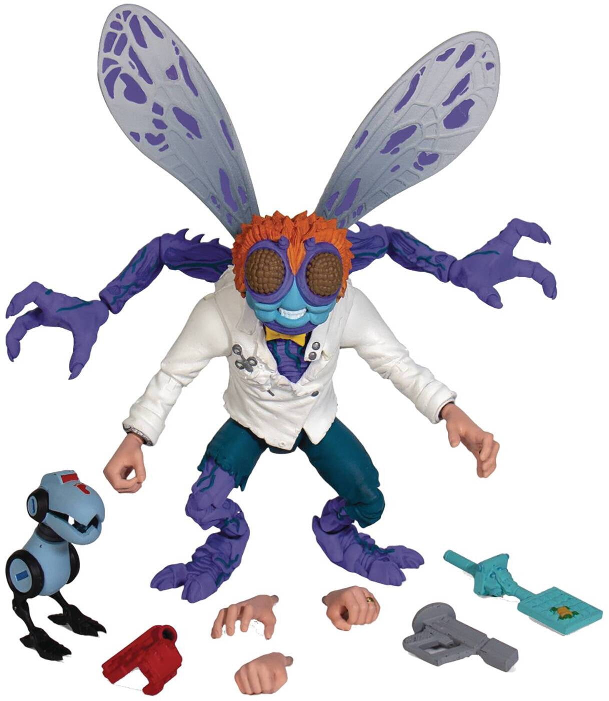 Super7 Original Villains TMNT Ultimates Baxter Stockman Action