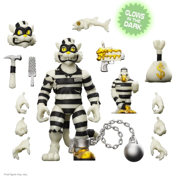 Super7 - Teenage Mutant Ninja Turtles - Ultimates! - Scratch Cat (Glow)