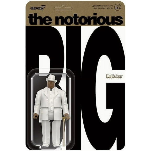 Super7 - The Notorious B.I.G. - ReAction Wave 3 - Biggie In Suit, Super7, Gifts