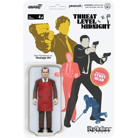 Super7 - The Office - ReAction Figures Wave 1 - Toby Flenderson as Hostage #4