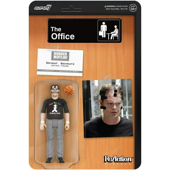 Super7 - The Office - ReAction Figures Wv2 - Dwight Schrute (Basketball), Super7, Gifts