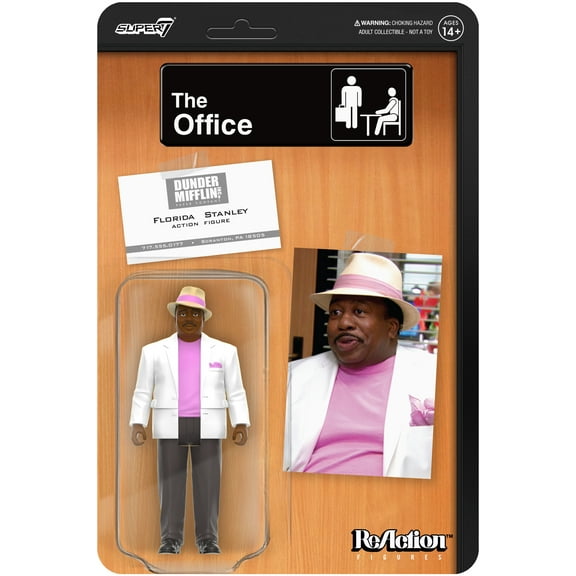 Super7 - The Office - ReAction Figures Wv2 - Stanley Hudson (Florida)