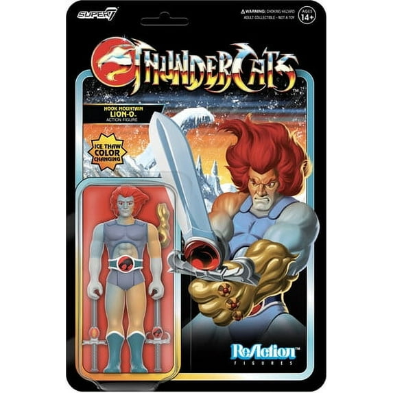 Super7 - Thundercats - ReAction Wave 5 - Lion-O (Hook Mountain Ice), Super7, Gifts