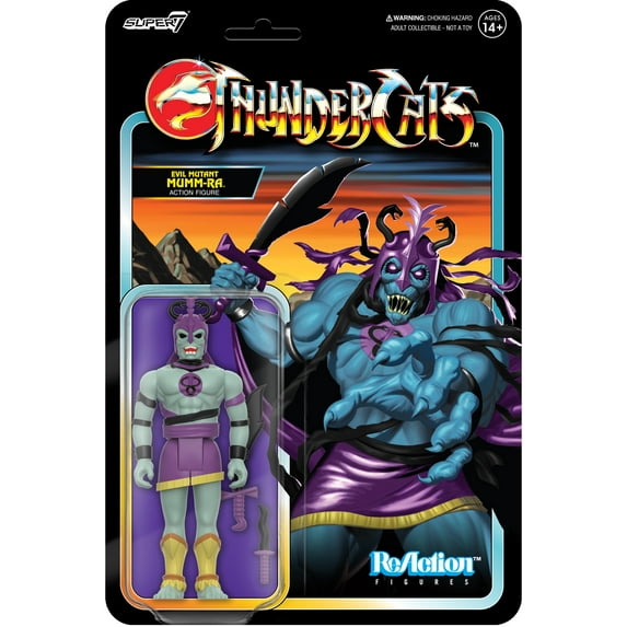 Super7 - Thundercats - Reaction Figures Wv6 - Mumm-Ra (Evil Mutant)
