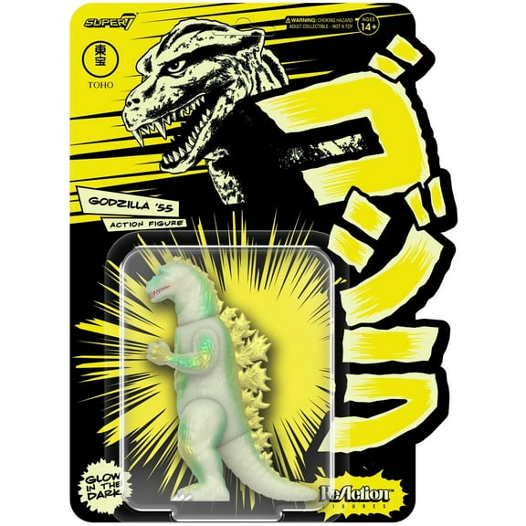 Super7 - Toho - ReAction Figures - Godzilla '55 (Glow)