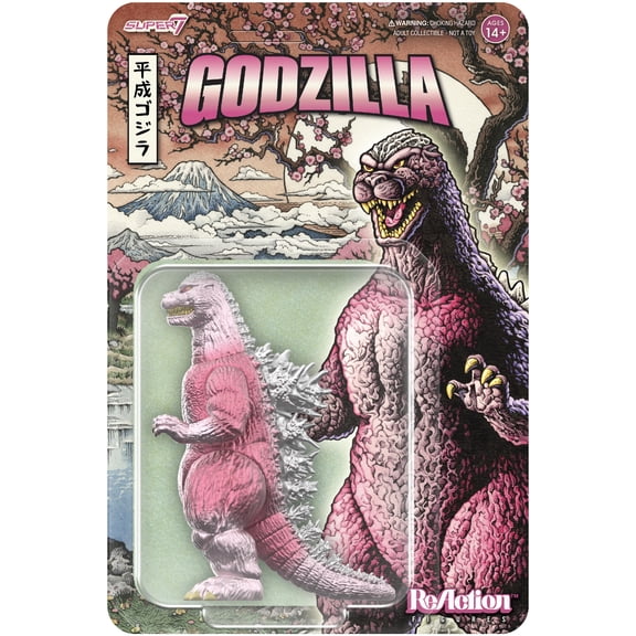 Super7 - Toho - ReAction Figures - Godzilla '89 (Cherry Blossom Festival)