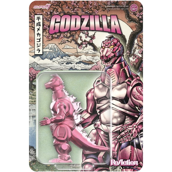 Super7 - Toho - ReAction Figures - Mechagodzilla '93 (Cherry Blossom Festival)