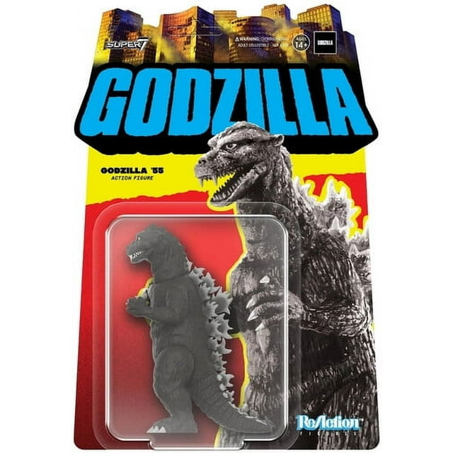 Super7 - Toho ReAction Wv5 - Godzilla '55 (Grayscale), Super7, Gifts