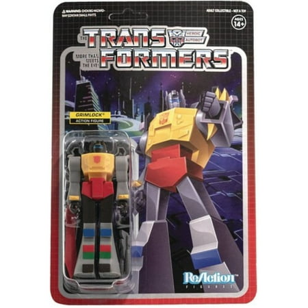 Super7 Transformers Grimlock Reaction Figure 3.75 inches