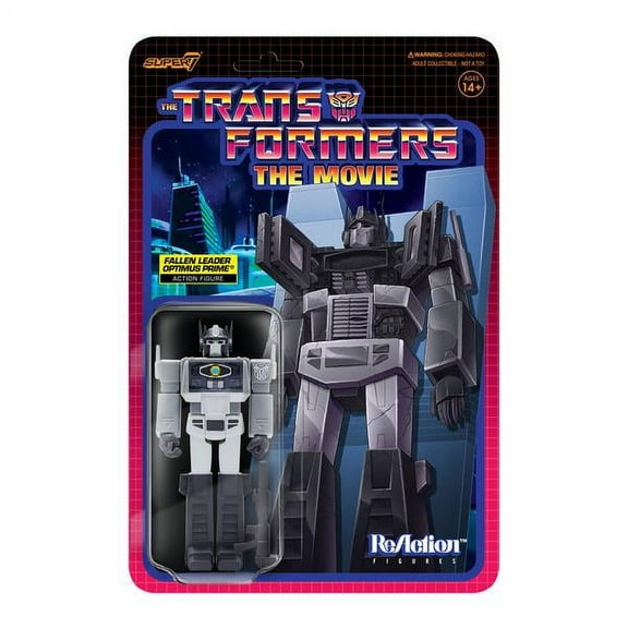 Super7 Transformers Optimus Prime Fallen Leader Reaction Figure 3.75 inches