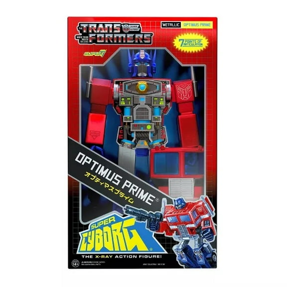 Super7 Transformers Optimus Prime Super Cyborg Figure