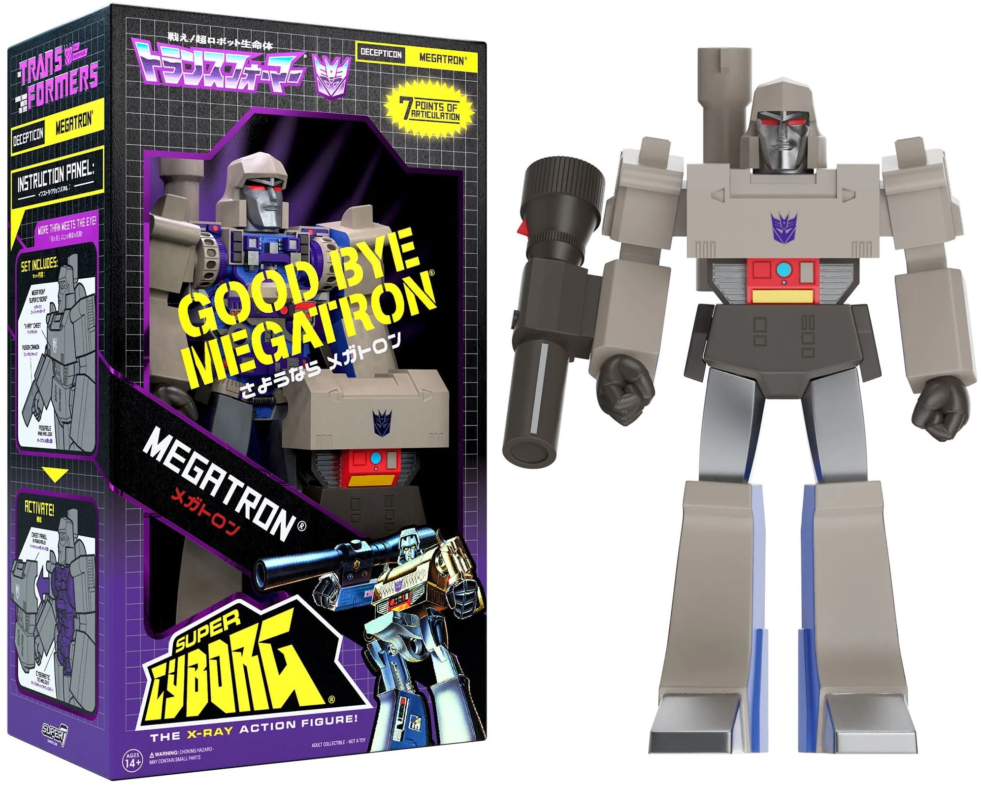 Super7 - Transformers - Super Cyborg - Goodbye Megatron [Sdcc 2023]