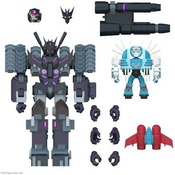 Super7 ULTIMATES Collectible Adult Transformers Action Figures, Plastic Multicolor, 9.15" x 4.70"