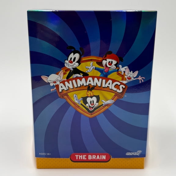 Super7 Ultimates Animaniacs The Brain 7in Action Figure, Sealed