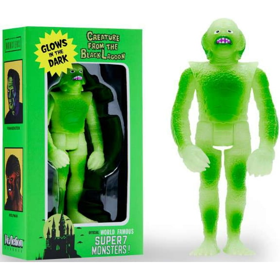 Super7 - Universal Monsters ReAction Figures - Creature From The Black Lagoon (Super Creature Glow)