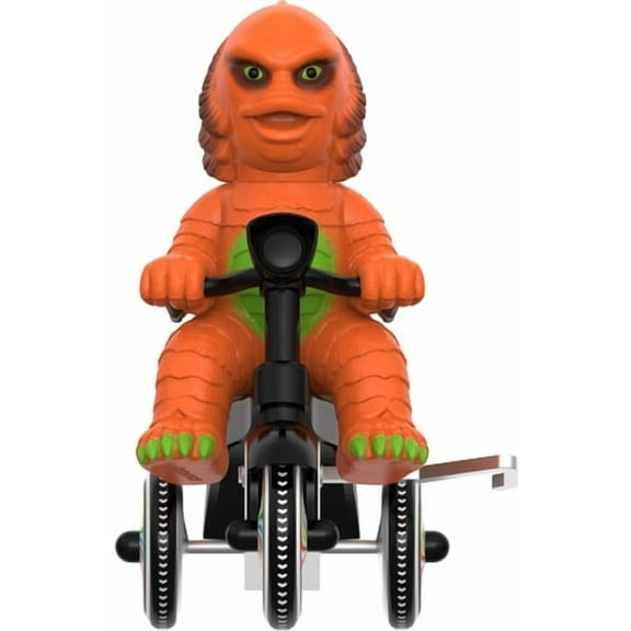 Super7 - Universal Monsters - Super Cycles - Creature from the Black Lagoon (Orange & Black )