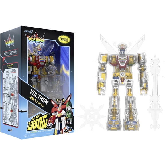 Super7 - Voltron - Super Cyborg - Voltron (Clear)
