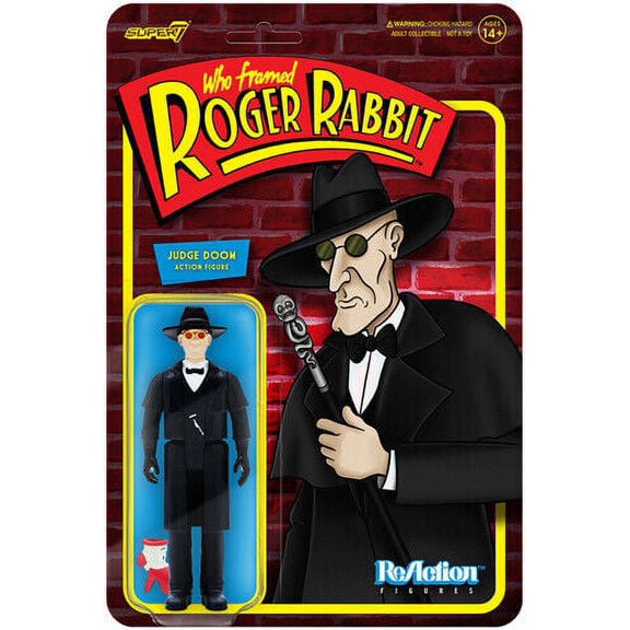 Super7 - Who Framed Roger Rabbit ReAction Figure Wave 1 - Judge Doom [New Toy]
