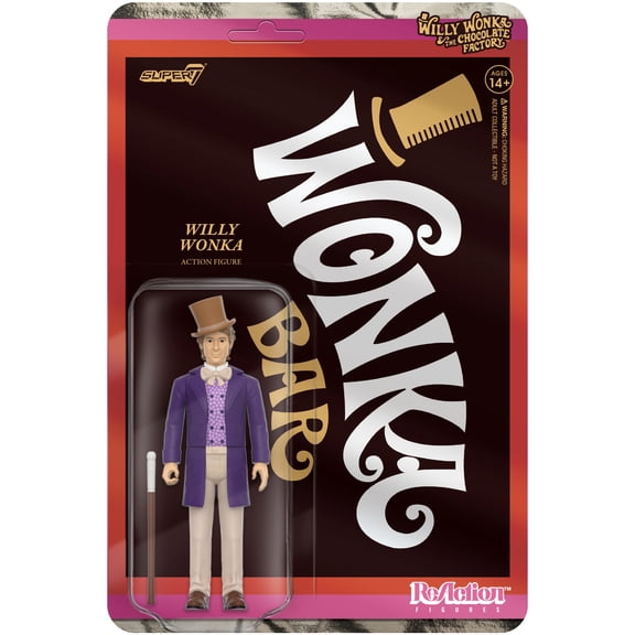 Super7 - Willy Wonka & the Chocolate Factory - Willy Wonka ReAction Figure Wv1