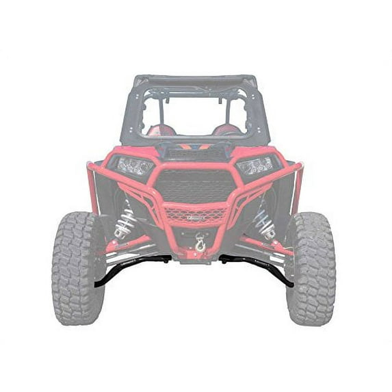 SuperATV Arched Lower A Arms for Polaris RZR XP Turbo/XP 4 Turbo (2016+) | LOWER Arm | Black|AA-P-RZRXPT-HC-SBJ-003-02