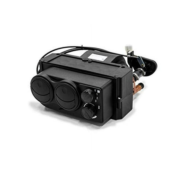 SuperATV Cab Heater for 2013+ Polaris Ranger XP 900|2014+ Polaris Ranger XP 900 Crew|Includes Defrost Hoses and Vents|Built|in Shutoff Valve|Adjustable Temperature Fan Speeds|HTR-P-RAN900