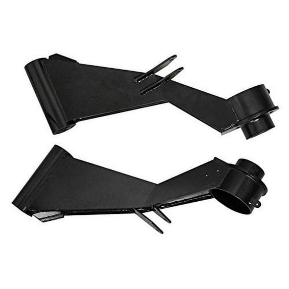 SuperATV Extended Rear Trailing Arms for 2011|2020 Can|Am Commander 800/1000 Black | Includes Free Rear Wheel Bearings|RTA-CA-COM-4-02