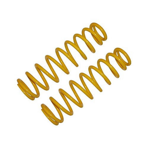 SuperATV Front 150 lb. Yellow Coil Springs for Polaris RZR 800 (2008|2010) | 1 Pair|CS-P-RZR-F-150Y-PR