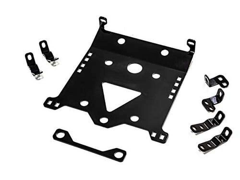 SuperATV Front Suspension Frame Stiffener/Gusset Kit for Honda Talon 1000R / 1000X (2019+) | Black|FS-H-TAL-01