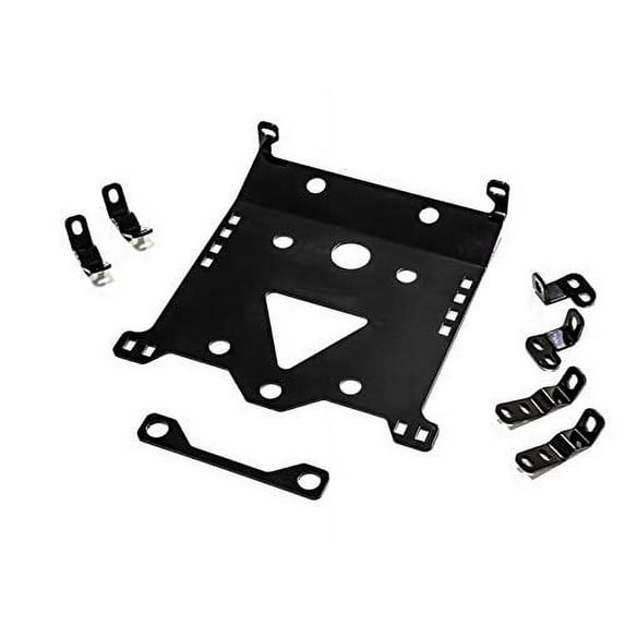SuperATV Front Suspension Frame Stiffener/Gusset Kit for Honda Talon 1000R / 1000X (2019+) | Black|FS-H-TAL-01
