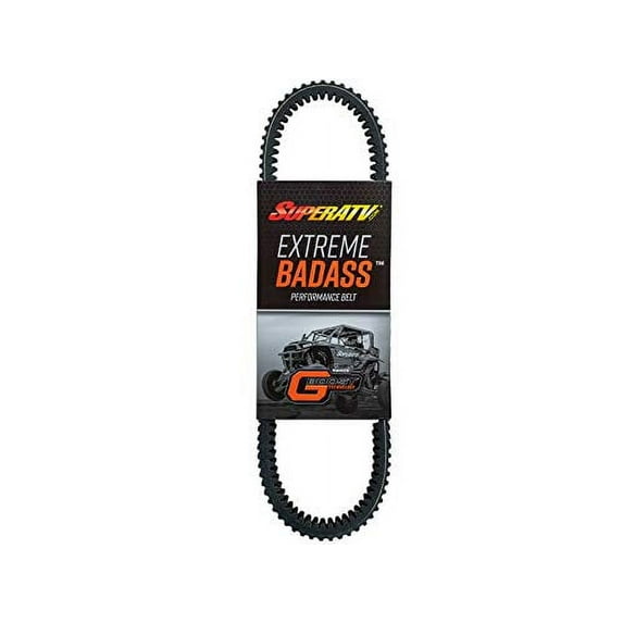SuperATV HD Extreme Badass Drive Belt for Polaris RZR Turbo/RZR Turbo 4 (2016) | Smooth Engagement | Replaces OEM Part #: 3211186|DBPO1186EX