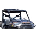 thumbnail image 1 of SuperATV HD Scratch Resistant Half UTV Windshield for 2017+ Polaris Ranger XP 1000 (See Fitment)|1/4" Thick Clear Polycarbonate 250x Stronger Than Glass|USA Made|HWS-P-RAN-001-70, 1 of 6