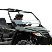 SuperATV Half UTV Windshield for 2014+ Arctic Cat Wildcat Trail | Made of 1/4" Scratch Resistant Polycarbonate | 250 Times Stronger Than Glass, 25 Times Stronger Than Acrylic | USA Made|HWS-AC-T-70