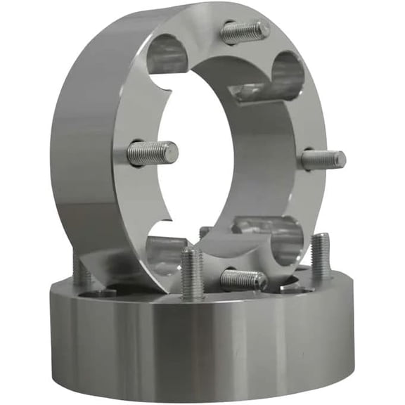 SuperATV Heavy Duty 1.25" Aluminum Wheel Spacers for Can-Am (Select Models) - 4/136 mm Bolt Pattern (1 Pair)